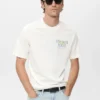 100 % Baumwoll-T-Shirt-Text