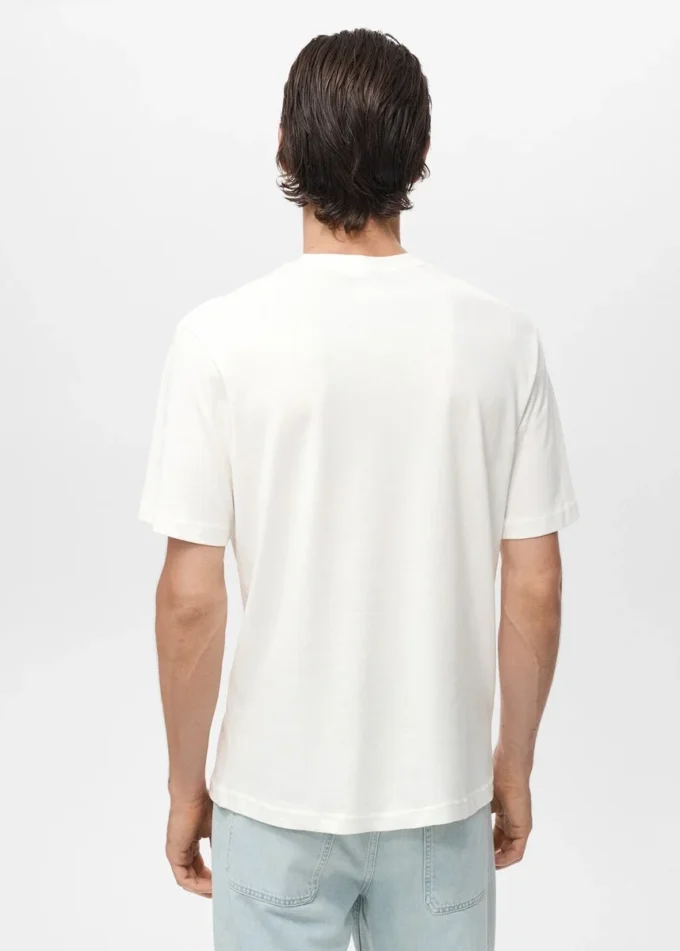 100 % Baumwoll-T-Shirt-Text
