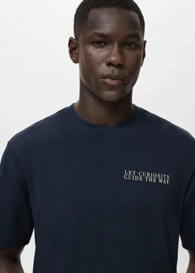 100 % Baumwoll-T-Shirt-Text 100 % Baumwoll-T-Shirt-Text
