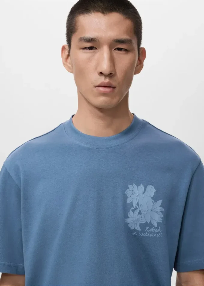 100 % Baumwoll-T-Shirt-Text 100 % Baumwoll-T-Shirt-Text