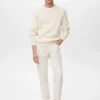 100 % Baumwolle, geflochtener Pullover 100 % Baumwolle, geflochtener Pullover