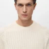 100 % Baumwolle, geflochtener Pullover 100 % Baumwolle, geflochtener Pullover