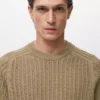 100 % Baumwolle, geflochtener Pullover 100 % Baumwolle, geflochtener Pullover