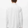 100 % Baumwolle, gestreiftes Shirt mit lockerer Passform 100 % Baumwolle, gestreiftes Shirt mit lockerer Passform