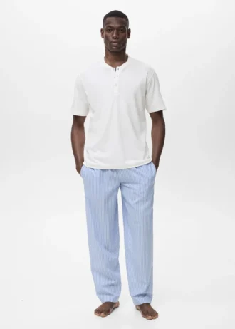100 % Baumwolle Kombi-Pyjama