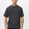 100 % Baumwolle, locker geschnittenes, strukturiertes T-Shirt