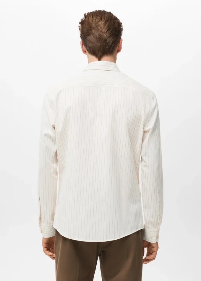 100 % Baumwolle, Regular Fit, gestreiftes Hemd 100 % Baumwolle, Regular Fit, gestreiftes Hemd
