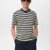 100 % Baumwolle, reguläre Passform, gestreiftes T-Shirt