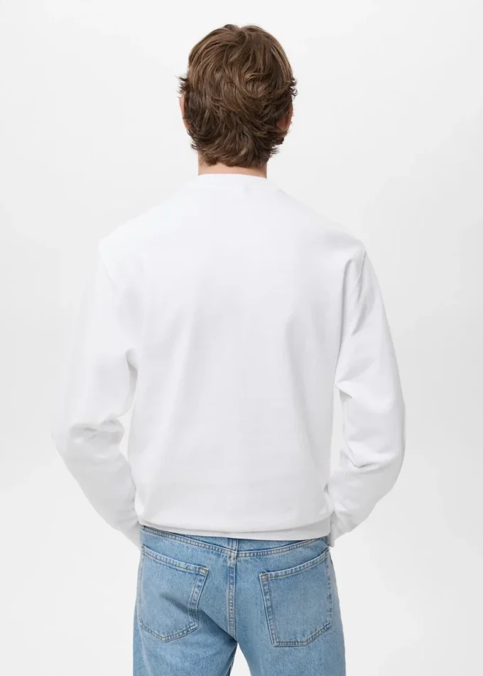 100 % Baumwolle Sweatshirt Text 100 % Baumwolle Sweatshirt Text