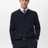 100 % extrafeiner Wollstrickpullover 100 % extrafeiner Wollstrickpullover
