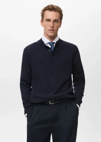 100 % extrafeiner Wollstrickpullover