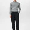 100 % italienischer Wollstrickpullover 100 % italienischer Wollstrickpullover