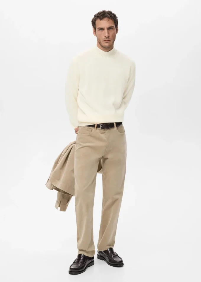 100 % italienischer Wollstrickpullover 100 % italienischer Wollstrickpullover