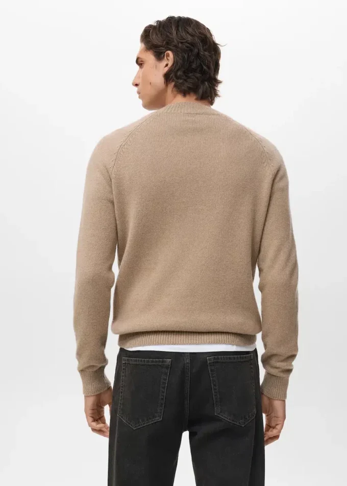 100 % italienischer Wollstrickpullover 100 % italienischer Wollstrickpullover