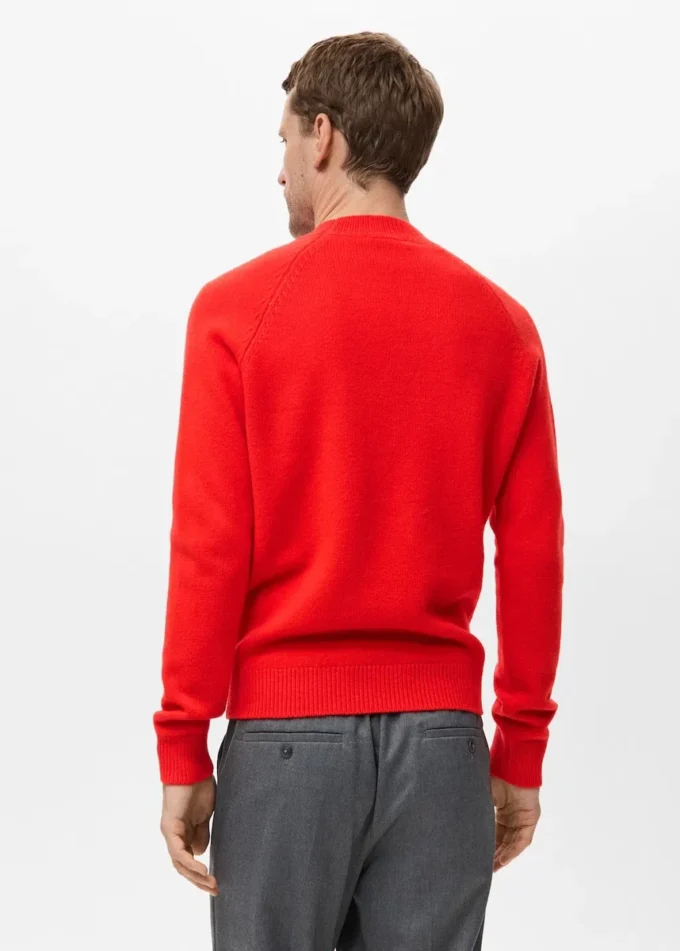 100 % italienischer Wollstrickpullover 100 % italienischer Wollstrickpullover