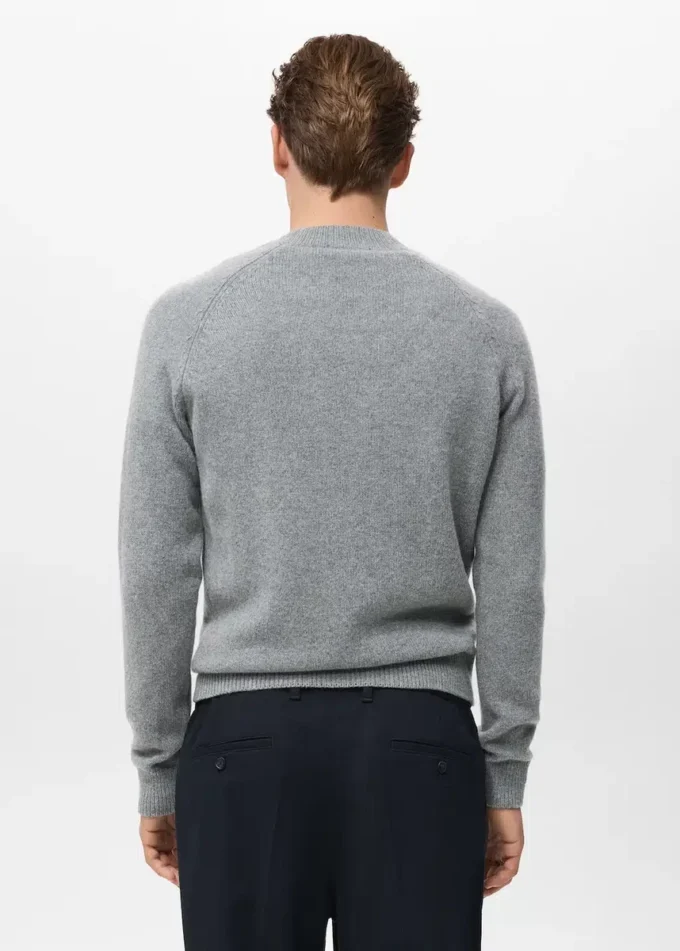 100 % italienischer Wollstrickpullover 100 % italienischer Wollstrickpullover