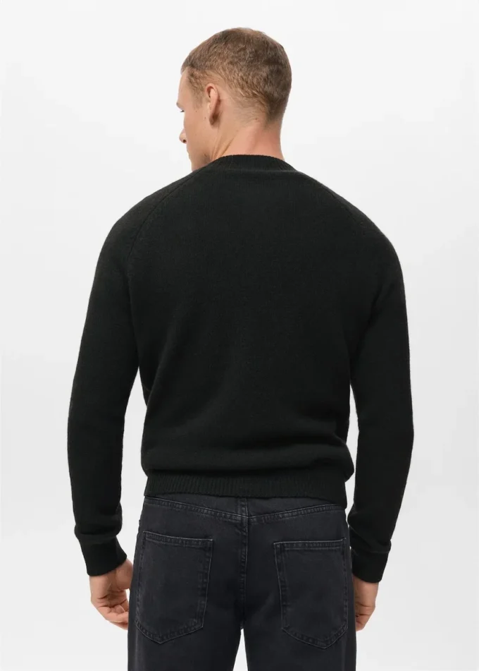 100 % italienischer Wollstrickpullover 100 % italienischer Wollstrickpullover