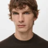 100 % italienischer Wollstrickpullover 100 % italienischer Wollstrickpullover