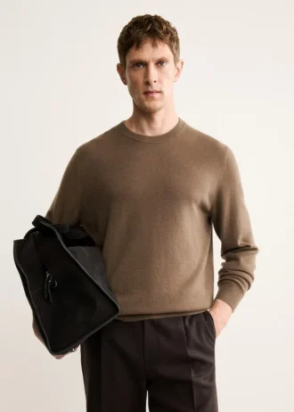 100 % Kaschmir, Pullover in regulärer Passform