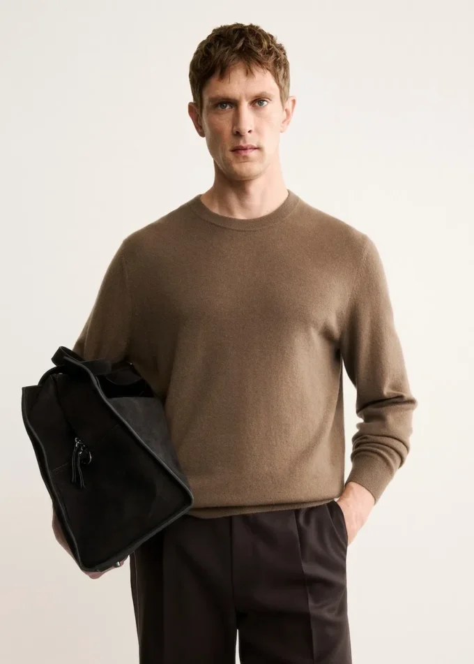 100 % Kaschmir, Pullover in regulärer Passform 100 % Kaschmir, Pullover in regulärer Passform