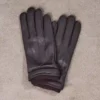 100 % Lederhandschuhe mit Rüschendetail 100 % Lederhandschuhe mit Rüschendetail