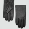 100 % Lederhandschuhe mit Ziernähten