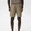100 % Leinen-Bermudashorts 100 % Leinen-Bermudashorts