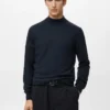 100 % Wollpullover mit Rollkragen