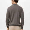 100 % Wollpullover mit Rollkragen