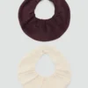 2er-Pack Cord-Lätzchen 2er-Pack Cord-Lätzchen