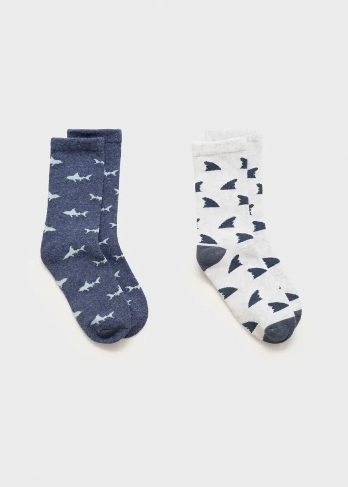 2er-Pack gemischte Socken