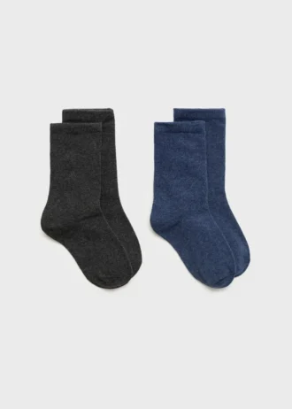 2er-Pack gemusterte Socken