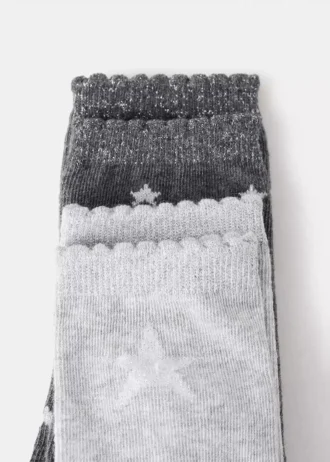 2er-Pack gemusterte Socken
