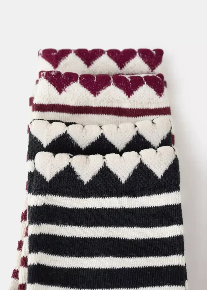 2er-Pack gemusterte Socken 2er-Pack gemusterte Socken