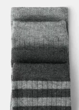 2er-Pack gemusterte Socken