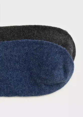 2er-Pack gemusterte Socken