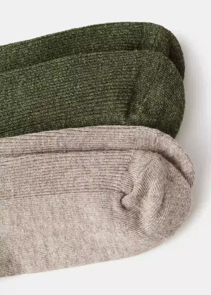 2er-Pack gemusterte Socken