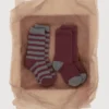 2er-Pack gemusterte Socken