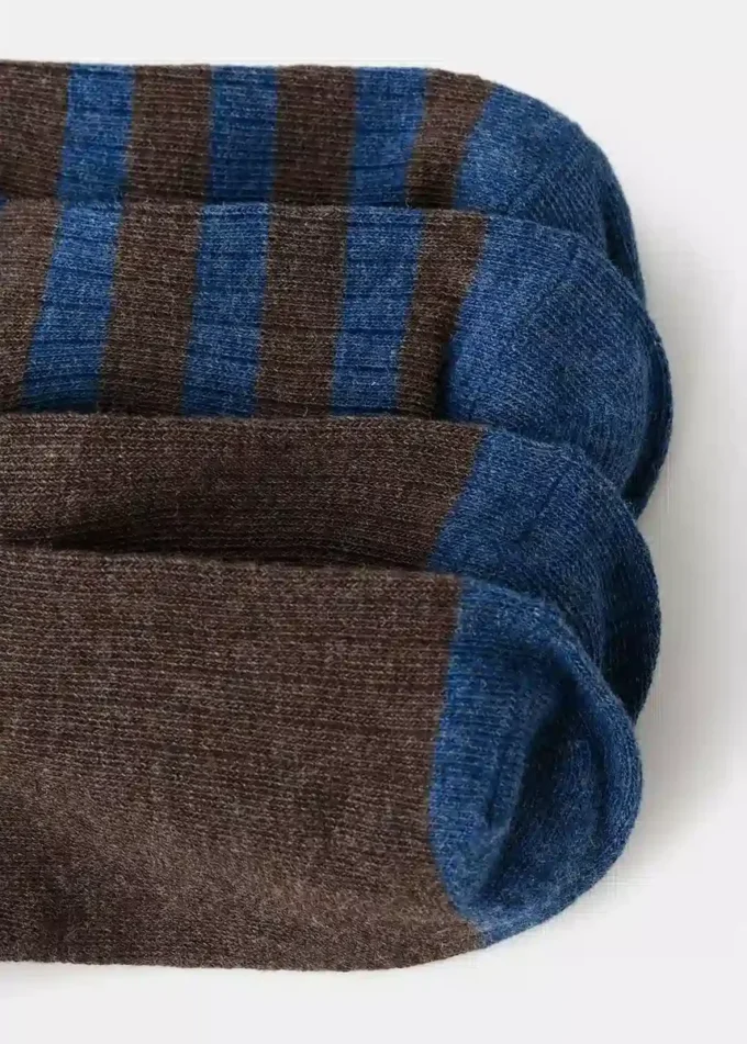 2er-Pack gemusterte Socken
