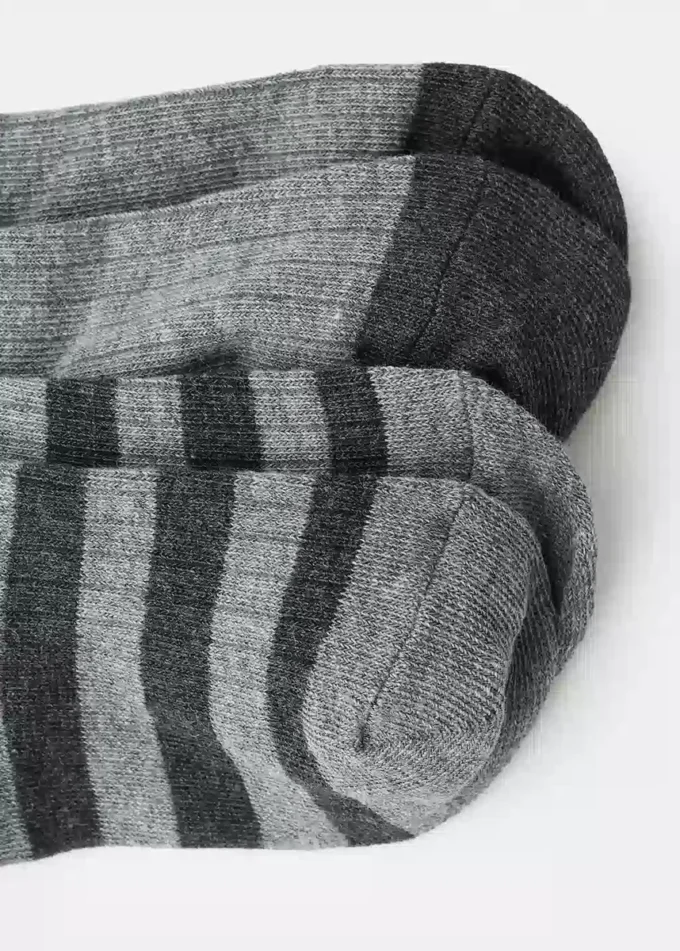 2er-Pack gemusterte Socken