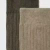 2er-Pack gerippte Baumwollsocken 2er-Pack gerippte Baumwollsocken