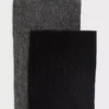 2er-Pack gerippte Baumwollsocken 2er-Pack gerippte Baumwollsocken