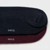 2er-Pack gerippte Baumwollsocken 2er-Pack gerippte Baumwollsocken