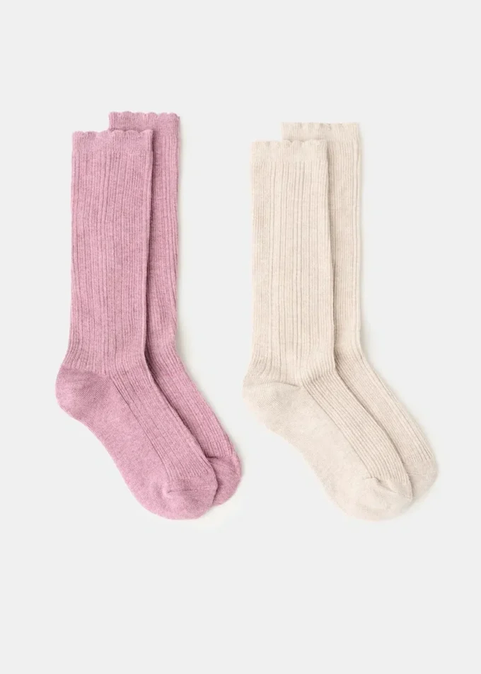 2er-Pack gerippte Socken 2er-Pack gerippte Socken