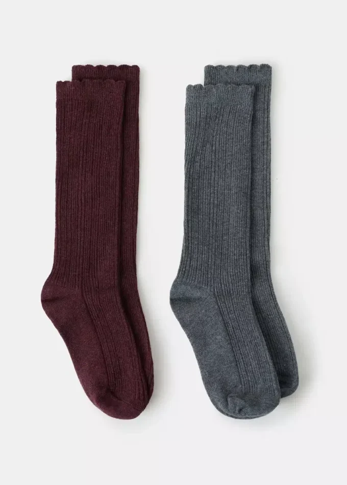 2er-Pack gerippte Socken 2er-Pack gerippte Socken