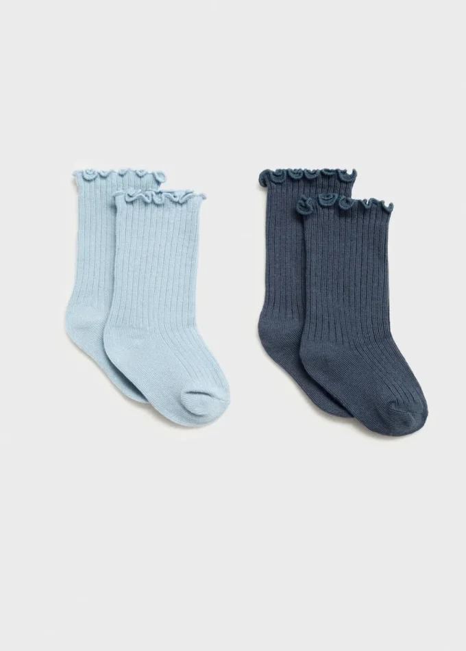 2er-Pack gerippte Socken 2er-Pack gerippte Socken