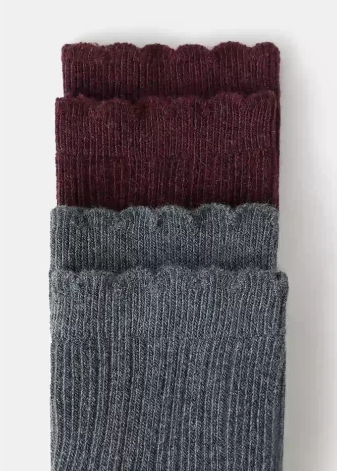 2er-Pack gerippte Socken 2er-Pack gerippte Socken