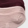 2er-Pack gerippte Socken