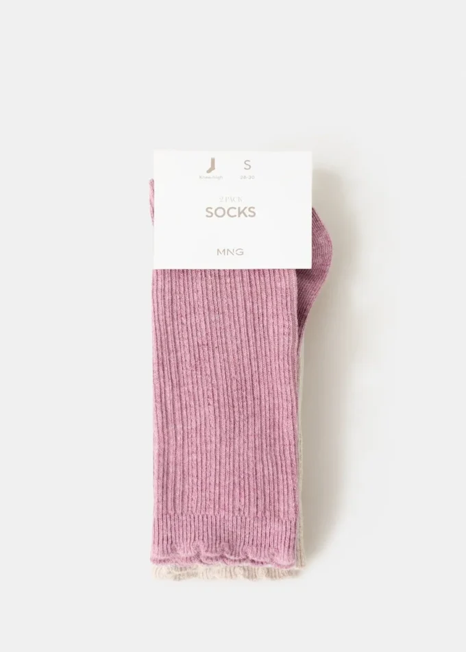 2er-Pack gerippte Socken 2er-Pack gerippte Socken