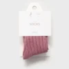 2er-Pack gerippte Socken